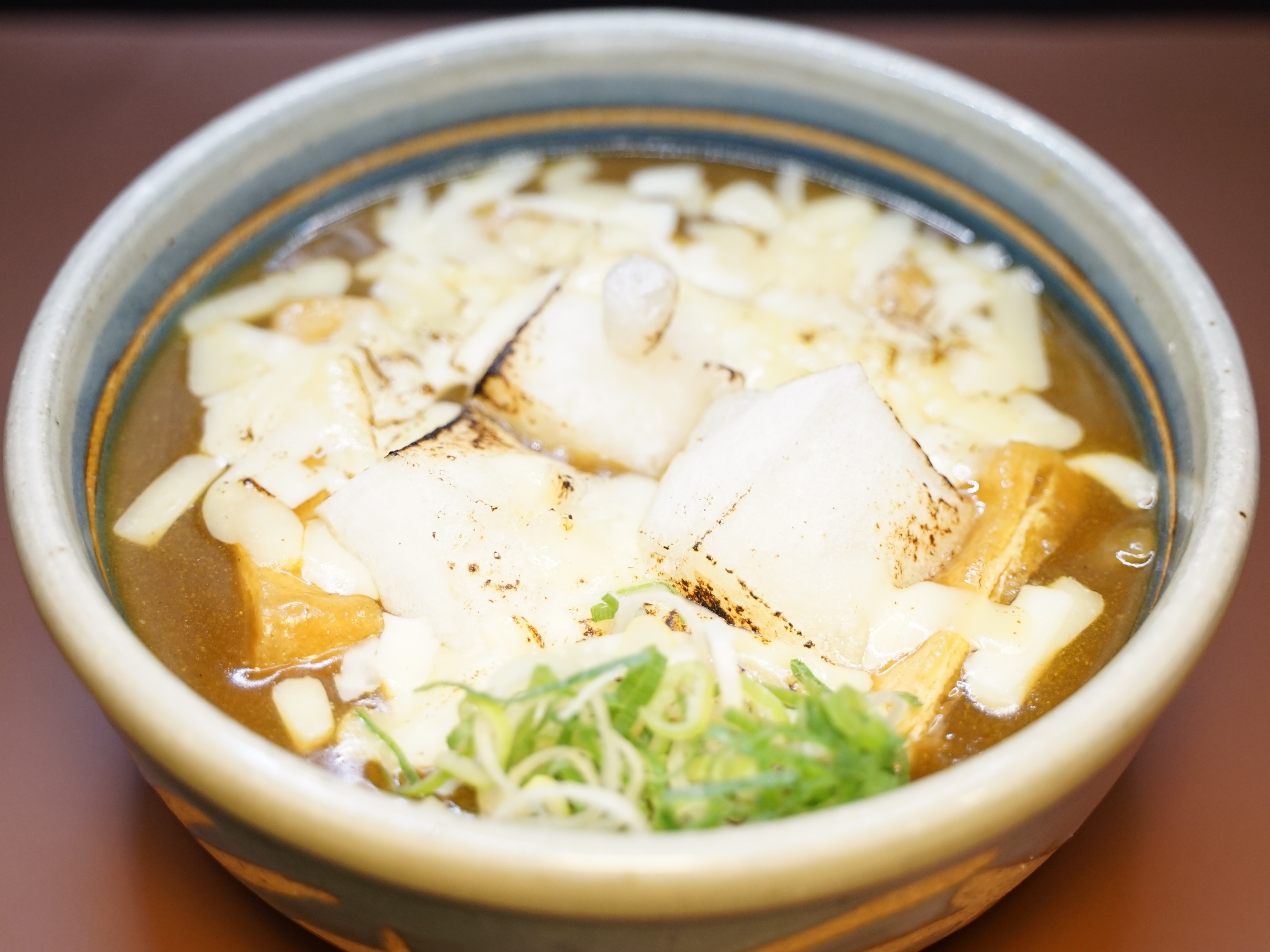 もちチーズカレーうどん