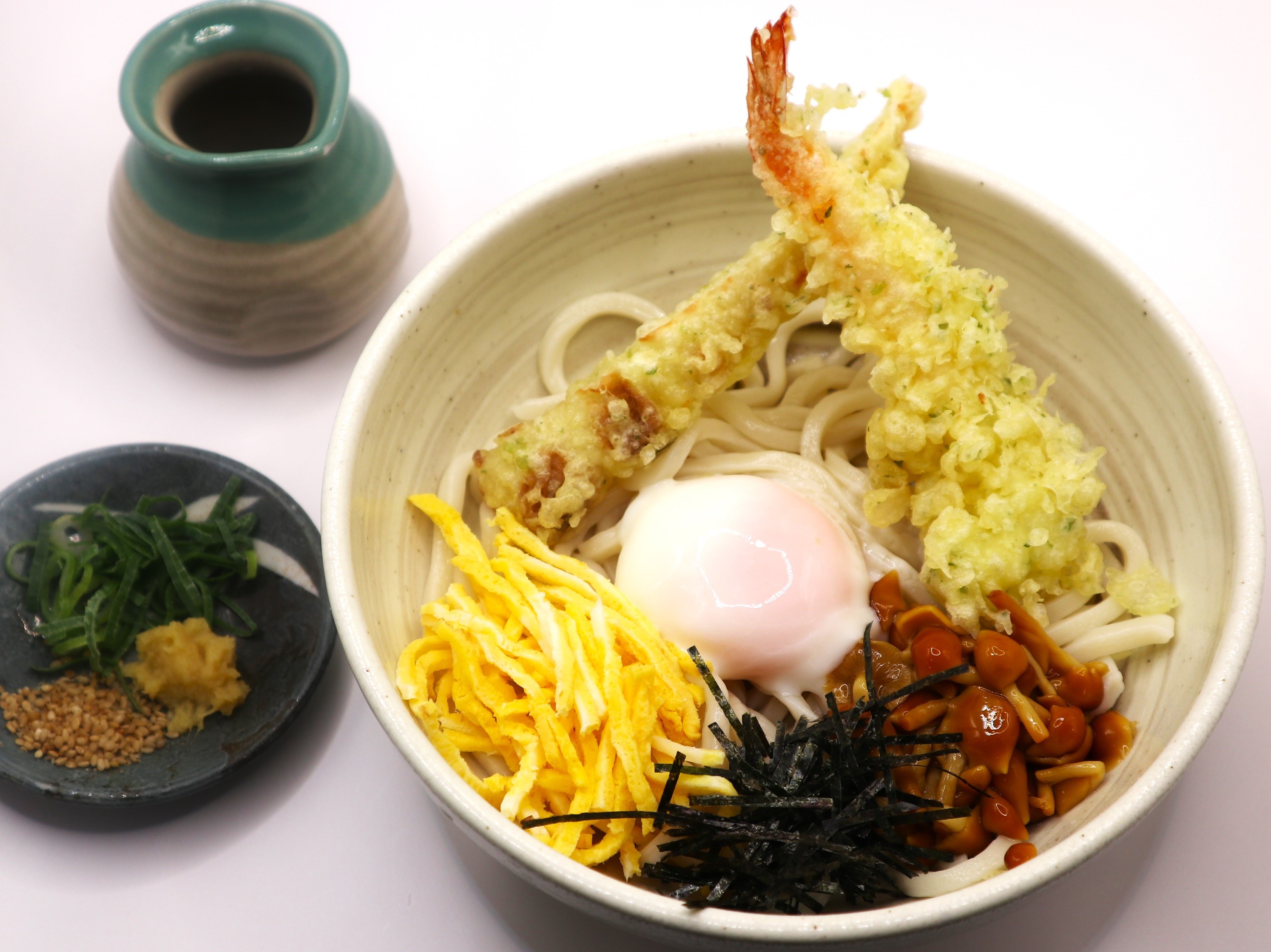 エビ天・ちく天温玉うどん